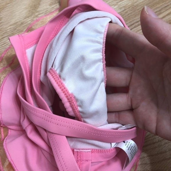 Carter’s One Piece Pink Swimsuit 18 months Tutu - Picture 4 of 5